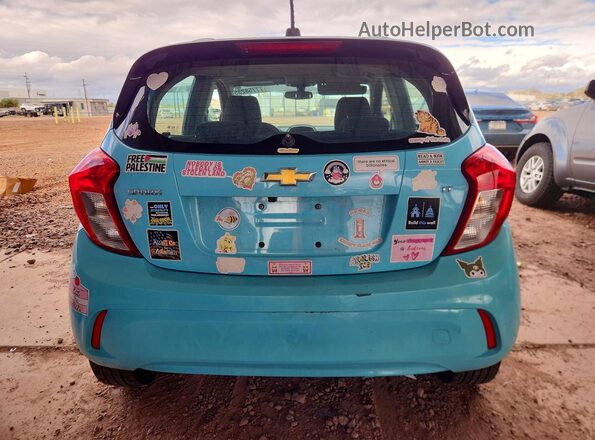 KL8CD6SA1MC734461 2021 CHEVROLET SPARK Blue Rear view