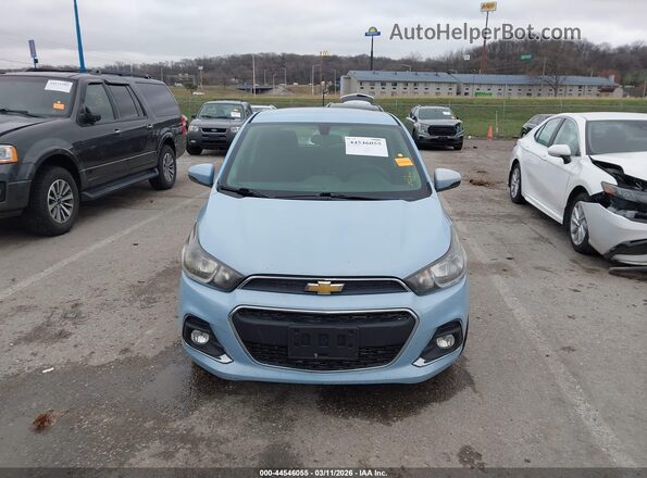 KL8CD6SA2GC635104 2016 CHEVROLET SPARK Light Blue Вид щитка приладів