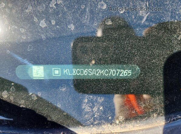 KL8CD6SA2KC707265 2019 CHEVROLET SPARK Black 