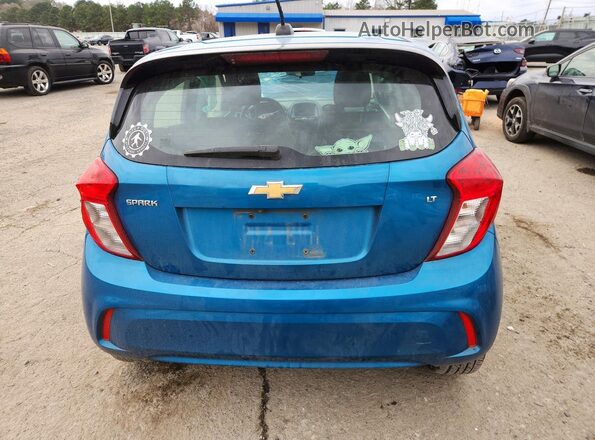 KL8CD6SA2MC738244 2021 CHEVROLET SPARK Blue Rear view
