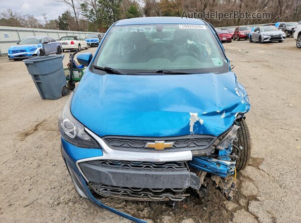KL8CD6SA2MC738244 2021 CHEVROLET SPARK Blue Front view