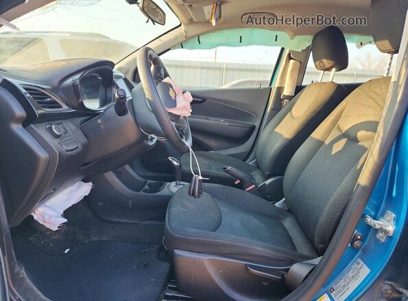 KL8CD6SA2MC738244 2021 CHEVROLET SPARK Blue Front interior view