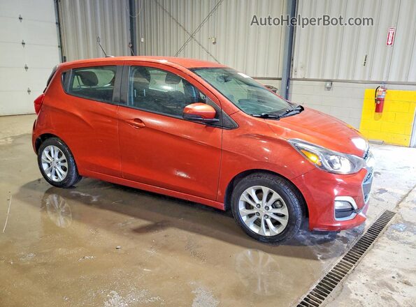 KL8CD6SA3MC712025 2021 CHEVROLET SPARK Red Przód prawy