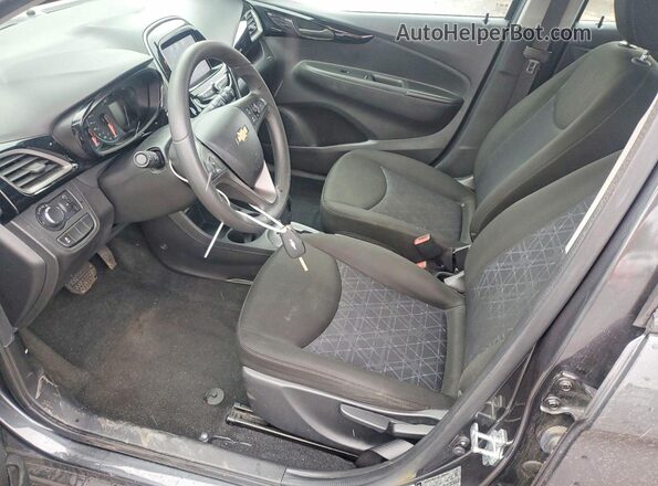 KL8CD6SA3MC735451 2021 CHEVROLET SPARK Charcoal Widok wnętrza z przodu