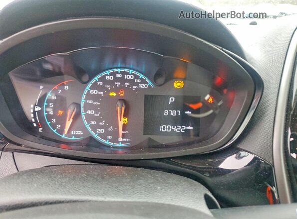 KL8CD6SA3MC735451 2021 CHEVROLET SPARK Charcoal Widok zestawu wskaźników