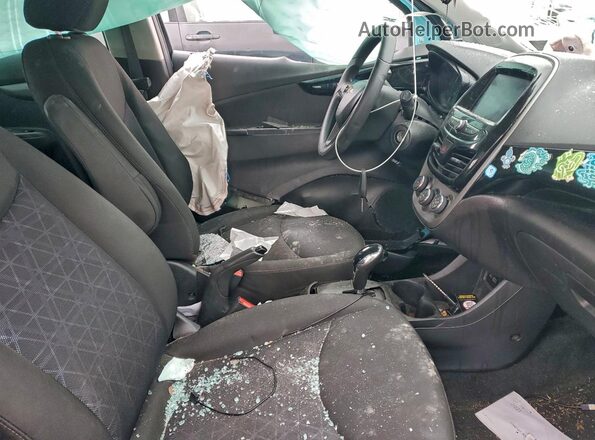 KL8CD6SA5MC716934 2021 CHEVROLET SPARK Blue Widok wnętrza z przodu