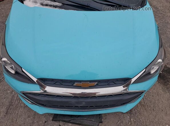 KL8CD6SA5MC716934 2021 CHEVROLET SPARK Blue Widok wnętrza z tyłu