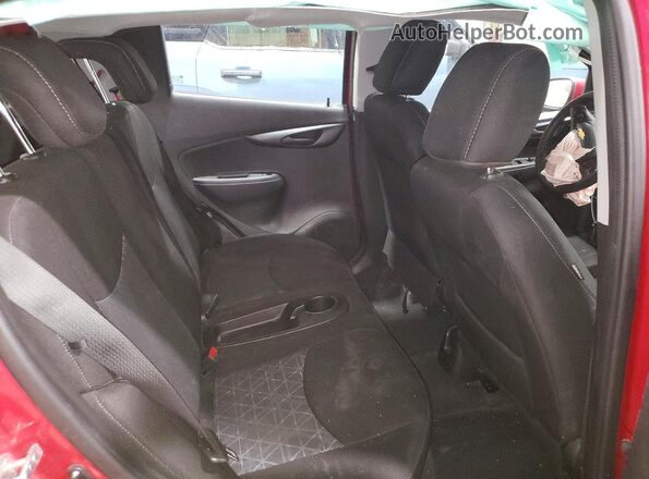 KL8CD6SA6LC447096 2020 CHEVROLET SPARK Red Widok wnętrza z tyłu