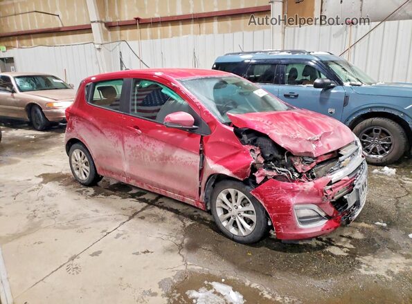 KL8CD6SA6LC447096 2020 CHEVROLET SPARK Red Przód prawy