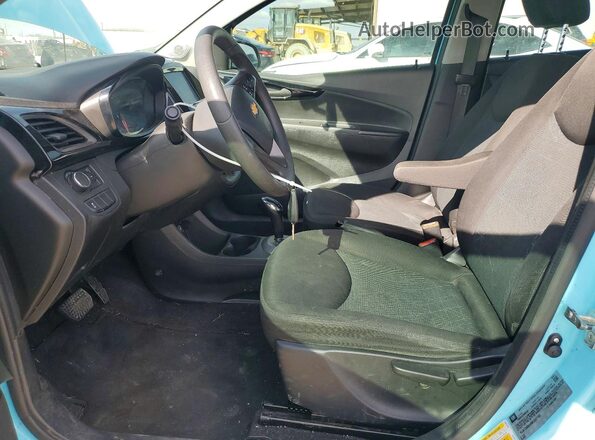 KL8CD6SA6MC227152 2021 CHEVROLET SPARK Turquoise Widok wnętrza z przodu
