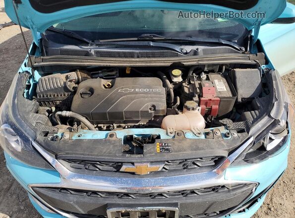 KL8CD6SA6MC227152 2021 CHEVROLET SPARK Turquoise Widok wnętrza z tyłu