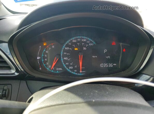 KL8CD6SA6MC227152 2021 CHEVROLET SPARK Turquoise Widok zestawu wskaźników