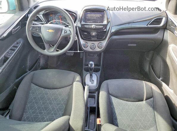 KL8CD6SA6MC227152 2021 CHEVROLET SPARK Turquoise Widok deski rozdzielczej