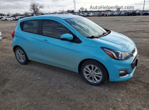KL8CD6SA6MC227152 2021 CHEVROLET SPARK Turquoise Przód prawy