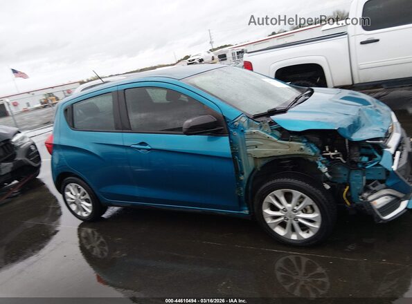 KL8CD6SA7KC731173 2019 CHEVROLET SPARK Синий Вид задней части салона
