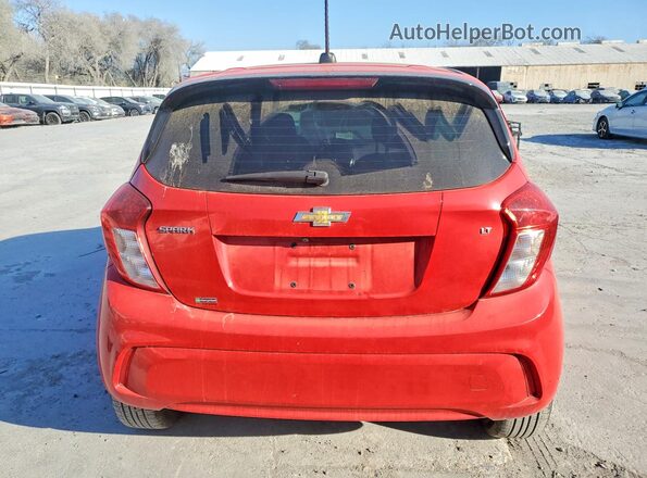 KL8CD6SA8MC747739 2021 CHEVROLET SPARK Red Rear view
