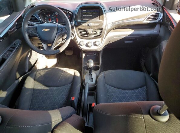 KL8CD6SA8MC747739 2021 CHEVROLET SPARK Red Dashboard view