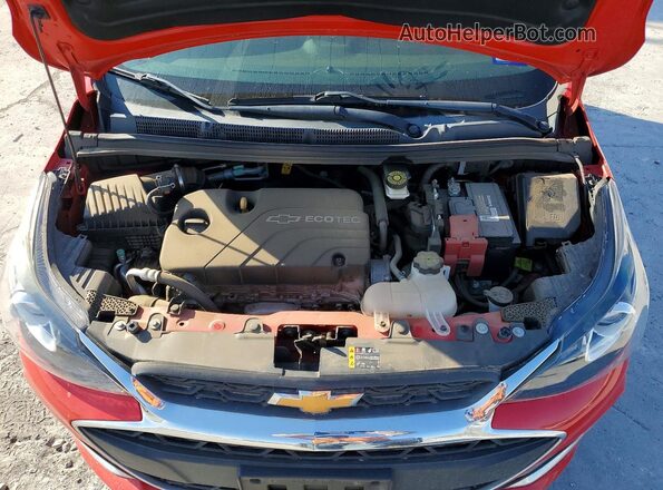 KL8CD6SA8MC747739 2021 CHEVROLET SPARK Red Rear interior view