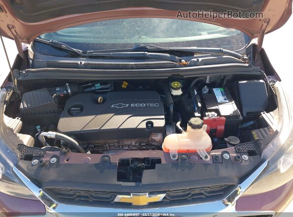 KL8CD6SA8MC750012 2021 CHEVROLET SPARK Purple Вид ззаду