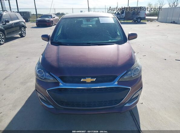 KL8CD6SA8MC750012 2021 CHEVROLET SPARK Purple Вид щитка приладів