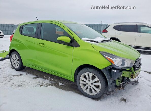 KL8CD6SA9GC563897 2016 CHEVROLET SPARK Green წინა მარჯვენა