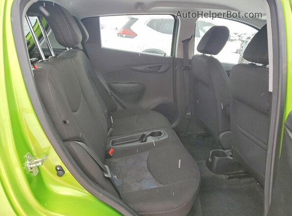 KL8CD6SA9GC563897 2016 CHEVROLET SPARK Green უკანა სავარძლების ხედი