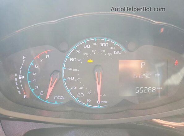 KL8CD6SA9MC222611 2021 CHEVROLET SPARK Gray Widok zestawu wskaźników