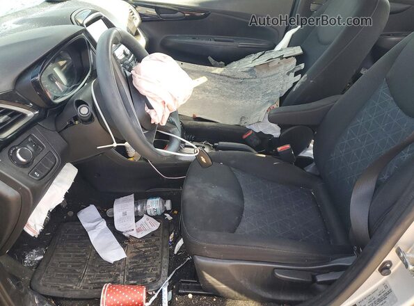 KL8CD6SAXMC223718 2021 CHEVROLET SPARK Silver წინა სალონის ხედი
