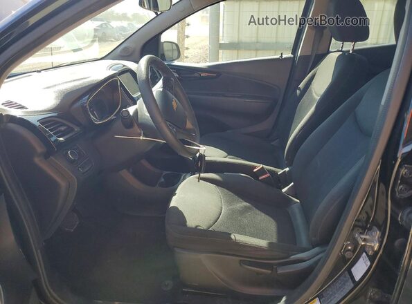 KL8CD6SAXMC717237 2021 CHEVROLET SPARK Black Widok wnętrza z przodu