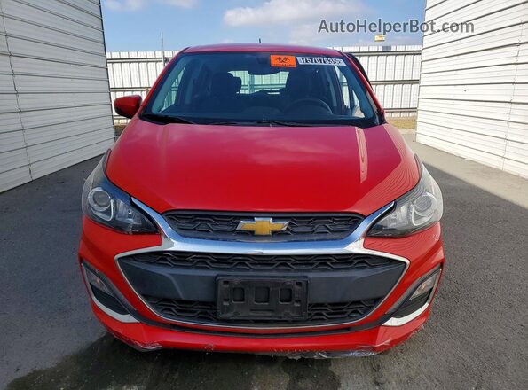 KL8CD6SAXNC014402 2022 CHEVROLET SPARK Red Вид спереду