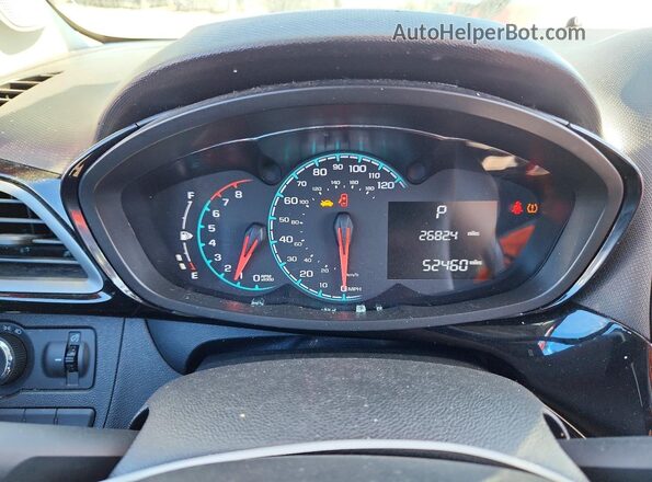KL8CD6SAXNC014402 2022 CHEVROLET SPARK Red Вид щитка приладів
