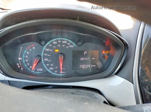 KL8CH6SA0JC422034 2018 CHEVROLET SPARK Red Vista del cuadro de instrumentos