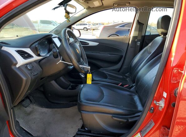 KL8CH6SA0JC422034 2018 CHEVROLET SPARK Red Vista interior delantera