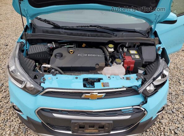 KL8CH6SA5MC227809 2021 CHEVROLET SPARK Turquoise 