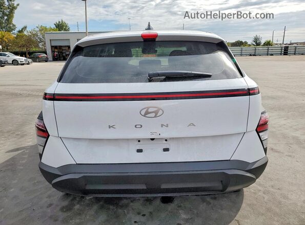 KM8HA3AB1TU391024 2026 HYUNDAI KONA White Հետևի տեսք