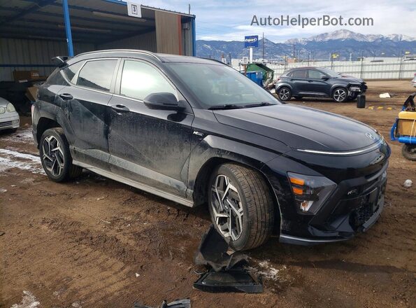 KM8HACA34RU027780 2024 HYUNDAI KONA Black Front right