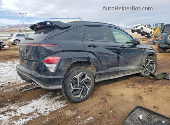 KM8HACA34RU027780 2024 HYUNDAI KONA Black Rear right
