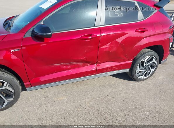 KM8HACA38RU111438 2024 HYUNDAI KONA Red წინა ხედი
