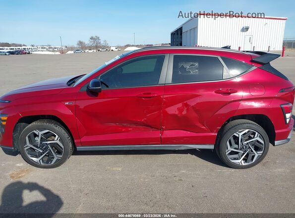 KM8HACA38RU111438 2024 HYUNDAI KONA Red სალონის 360-გრადუსიანი ხედი