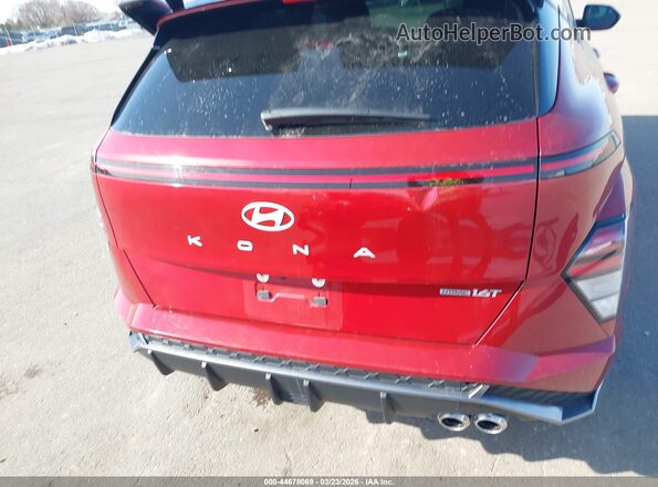 KM8HACA38RU111438 2024 HYUNDAI KONA Red 