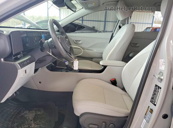 KM8HB3AB2RU129194 2024 HYUNDAI KONA Gray წინა სალონის ხედი