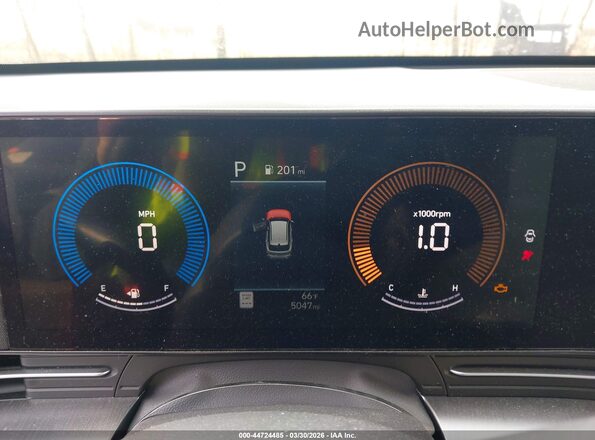 KM8HBCAB8RU097240 2024 HYUNDAI KONA Orange უკანა სავარძლების ხედი