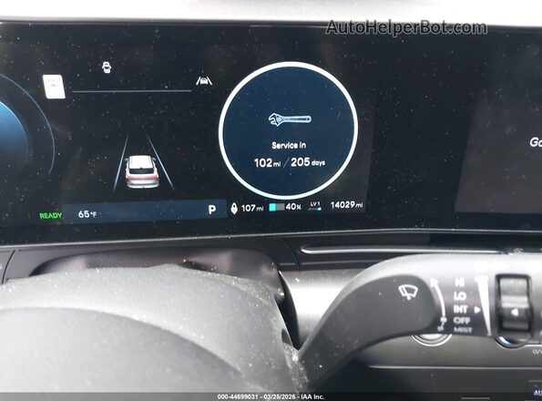 KM8HC3A64SU021682 2025 HYUNDAI KONA ELECTRIC Серый Вид задних сидений