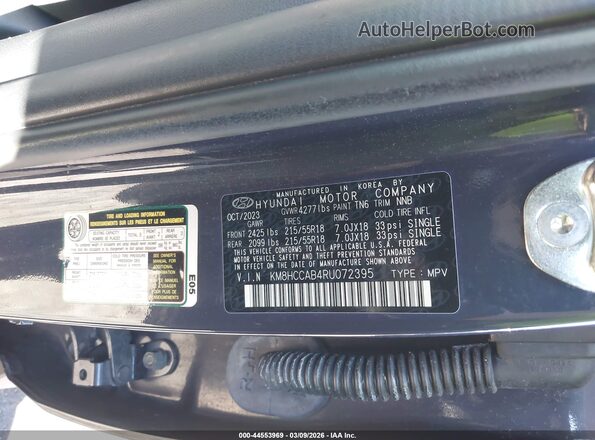 KM8HCCAB4RU072395 2024 HYUNDAI KONA Navy Շարժիչի բաժամունքի տեսք