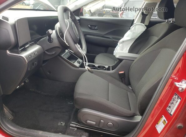 KM8HCCAB5RU163823 2024 HYUNDAI KONA Red Вид салону спереду