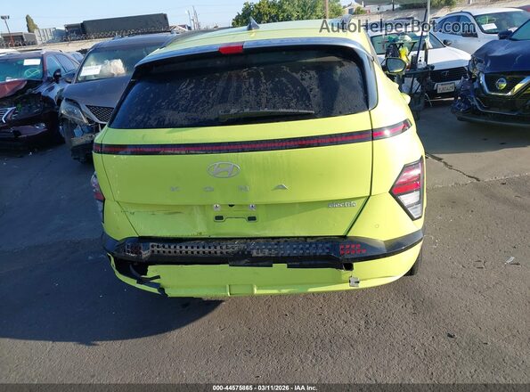 KM8HE3A66RU006878 2024 HYUNDAI KONA ELECTRIC Желтый 