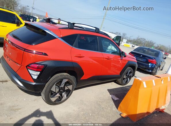 KM8HECA33TU431987 2026 HYUNDAI KONA Оранжевый Вид задней части салона