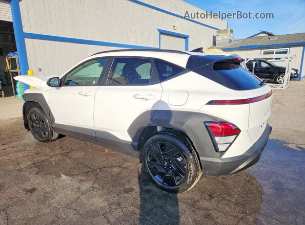 KM8HF3AB4TU412143 2026 HYUNDAI KONA White უკანა მარცხენა