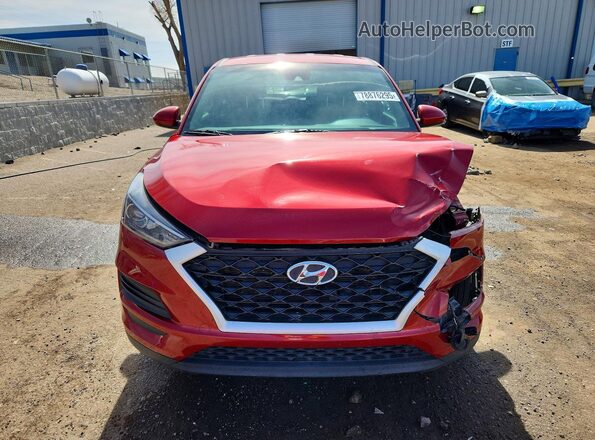KM8J23A40MU384177 2021 HYUNDAI TUCSON Красный Вид спереди