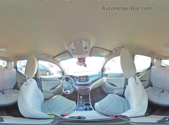 KM8J23A40MU384177 2021 HYUNDAI TUCSON Красный Панорамный вид салона 360°